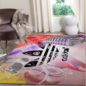 Adidas Color Area Rugs Living Room Carpet Brands Fashion Floor Decor