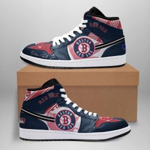 Boston Red Sox Air Jordan 1 Sport Custom Sneakers