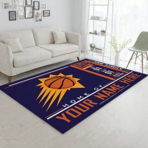 Customizable Phoenix Suns Wincraft Personalized Nba Rug Bedroom Rug
