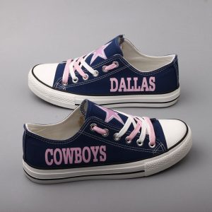 Dallas Cowboys NFL Football 6 Gift For Fans Low Top Custom Canvas Shoes