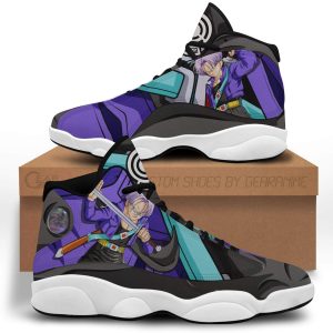 Dragon Ball Future Trunks Shoes Costume Anime Jordan 13 Sneakers