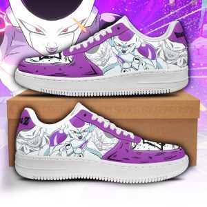 Frieza Nike Air Force Shoes Unique Dragon Ball Anime Custom Sneakers