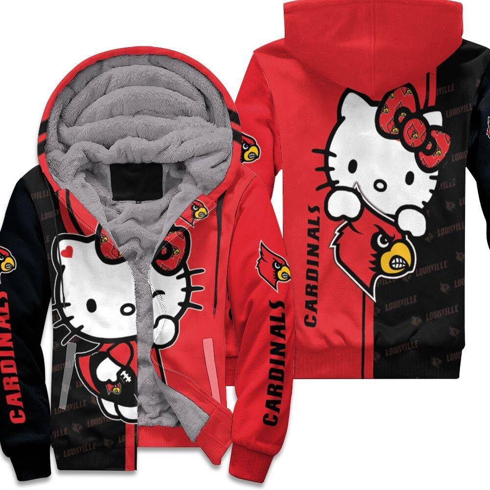 Louisville Cardinals Hundeweste Aus Fleece – Offizielles NCAA-Fan-Outfit Für Deinen Hund In Größe S