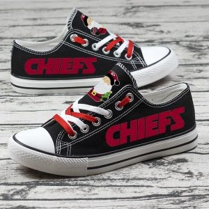 Kansas City Chiefs NFL Football 3 Gift For Fans Low Top Custom Canvas Shoes