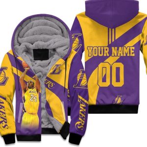 Kobe Bryant Los Angles Lakers Legend 3D For Fans Personalized Unisex Fleece Hoodie