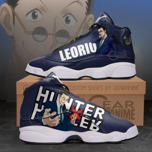 Leorio Jordan 13 Sneakers Hunter X Hunter Custom Anime Shoes