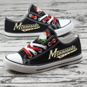 Minnesota Wild NHL Hockey 3 Gift For Fans Low Top Custom Canvas Shoes