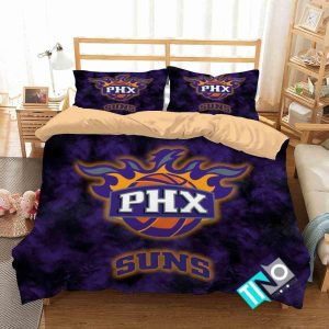NBA Phoenix Suns 1 Logo 3D Duvet Cover Beddingsets