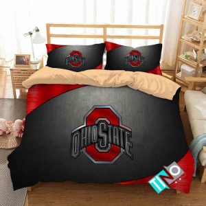 NCAA Ohio State Buckeyes 1 Logo N 3D Duvet Cover Bedding Sets