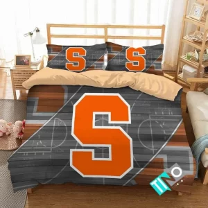 NCAA Syracuse Orange 1 Logo N 3D Duvet Cover Bedding Sets