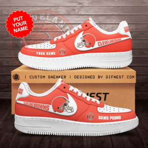 Personalized Cleveland Browns Air Force Sneaker Custom For Fan