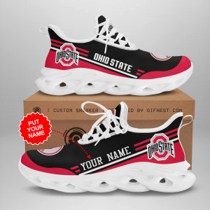 Personalized Ohio State Buckeyes Max Soul Shoes For Fan