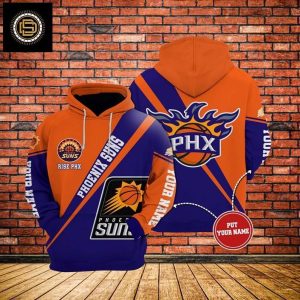 Phoenix Suns 1 NBA Basketball Gift For Fan Personalized 3D T Shirt Sweater Zip Hoodie Bomber Jacket