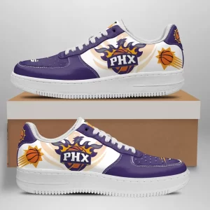 Phoenix Suns Nike Air Force Shoes Unique Basketball Custom Sneakers