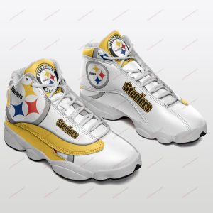 Pittsburgh Steelers Football Team Air Jordan 13 Custom Sneakers