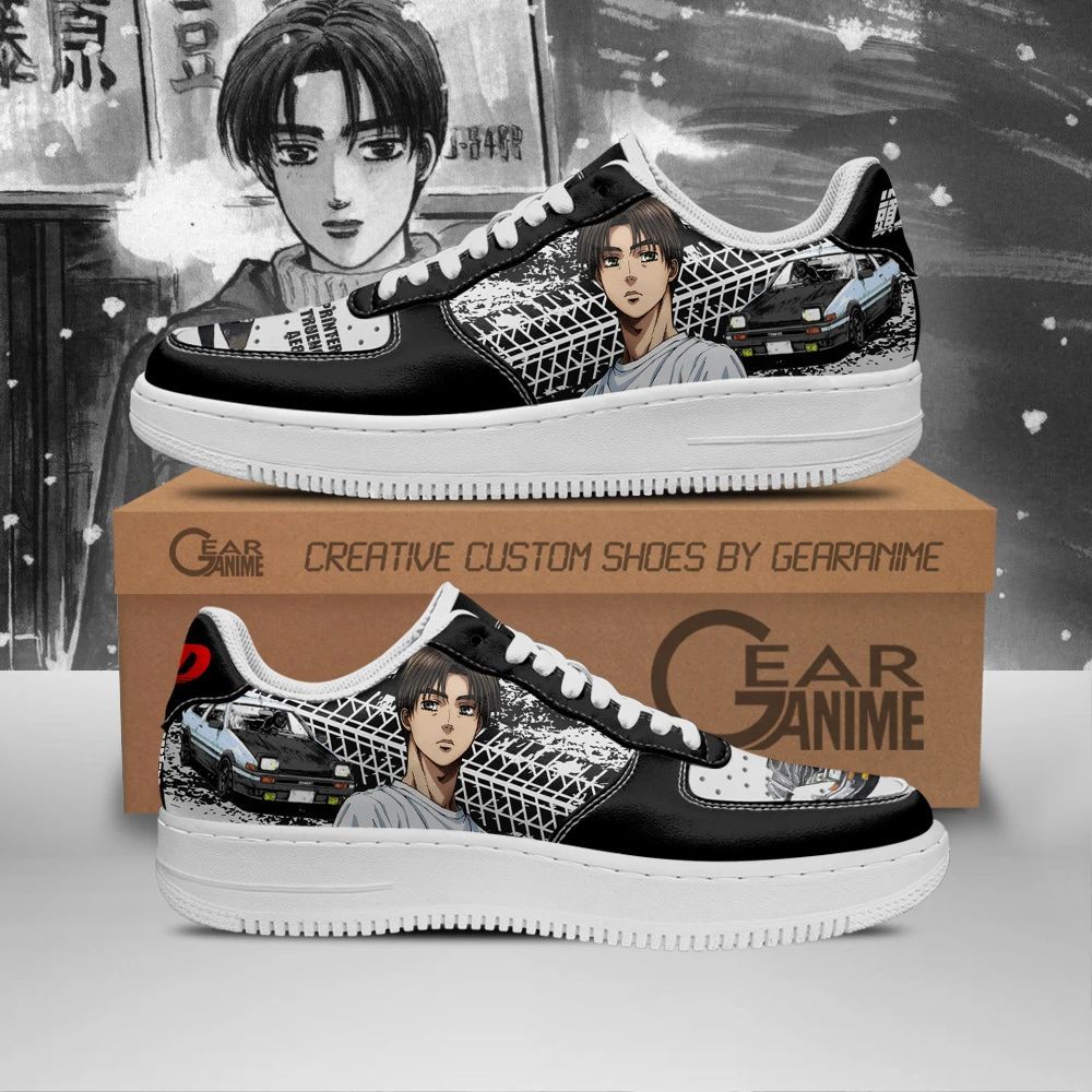 Takumi Fujiwara Shoes Initial D Anime Air Force Sneakers AF0041 ...