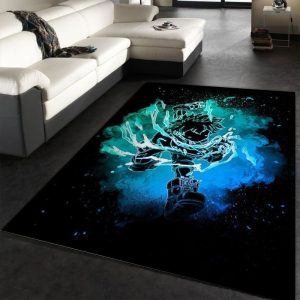 The Black Whip My Hero Academia Area Rug Carpet Living Room And Bedroom Rug