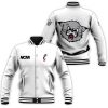 Cincinnati Bearcats Ncaa Classic White With Mascot Logo Gift For Cincinnati Bearcats Fans Baseball Jacket