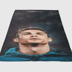 Cristiano Ronaldo Fleece Blanket Sherpa Blanket