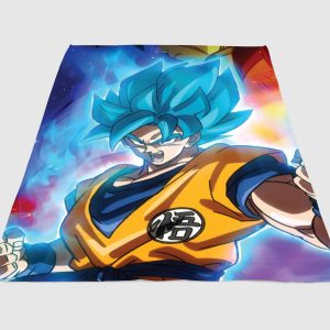 Dragon Ball Goku Fleece Blanket Sherpa Blanket