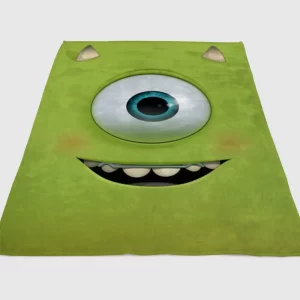 Smile Monster Wallpaper Fleece Blanket Sherpa Blanket