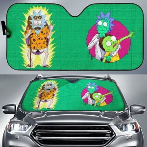 Rick and Morty Dragon Ball Car Sun Shades Cartoon Fan Gift CSSRM016
