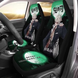 Sanemi Shinazugawa Car Seat Covers - Car Accessories Custom Demon Slayer: Kimetsu no Yaiba