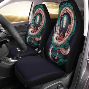 Spirited Away No Face Anime Car Seat Covers - Car Accessories