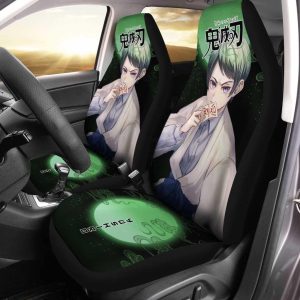 Yushiro Car Seat Covers - Car Accessories Custom Demon Slayer: Kimetsu no Yaiba