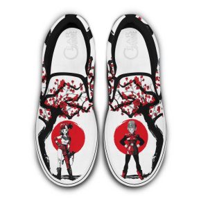 Bulma Slip On Shoes Custom Anime Dragon Ball Shoes