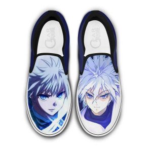 Killua Godspeed Slip On Shoes Custom Anime Hunter x Hunter Shoes