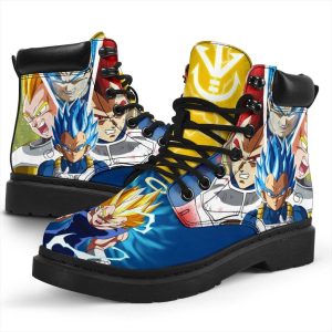 Vegeta Boots Timbs Dragon Ball Custom Shoes Anime Fan Gift TT20