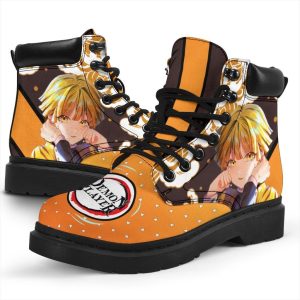 Zenitsu Boots Shoes Demon Slayer Anime Fan Gift TT12