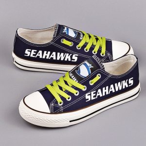 Seattle Seahawks Shoes Custom Low Top Sneakers Football Seahawks Football Gift Seahawks LT1150