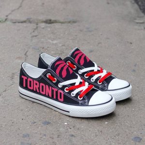 Toronto Raptors Custom Shoes Basketball Raptors Low Top Sneakers Toronto NBA Gumshoes Raptors LT1201