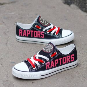 Toronto Raptors Custom Shoes Basketball Raptors Low Top Sneakers Toronto NBA Gumshoes Raptors LT1202