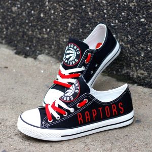 Toronto Raptors Custom Shoes Basketball Raptors Low Top Sneakers Toronto NBA Gumshoes Raptors LT1245