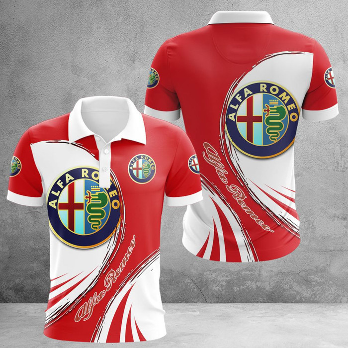 Alfa Romeo Polo Shirt Golf Shirt 3D PLS2467 – Choose Life. Choose Style