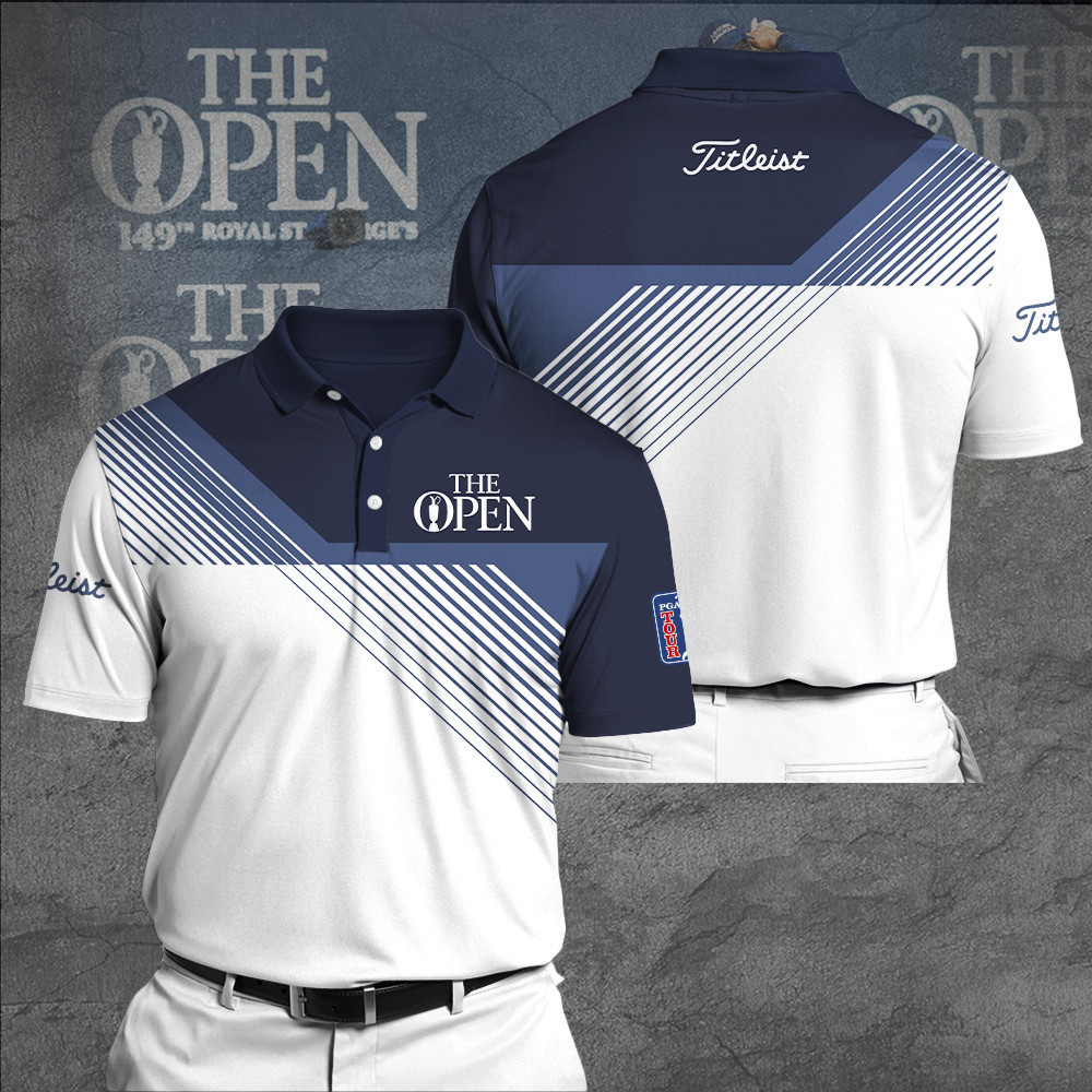 The Open Championship Titleist Polo Shirt Golf Shirt 3D PLS239 – Choose ...