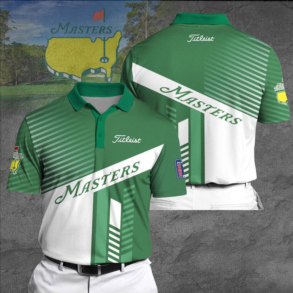 Titleist Masters Tournament Polo Shirt Golf Shirt 3D PLS018 – Choose ...