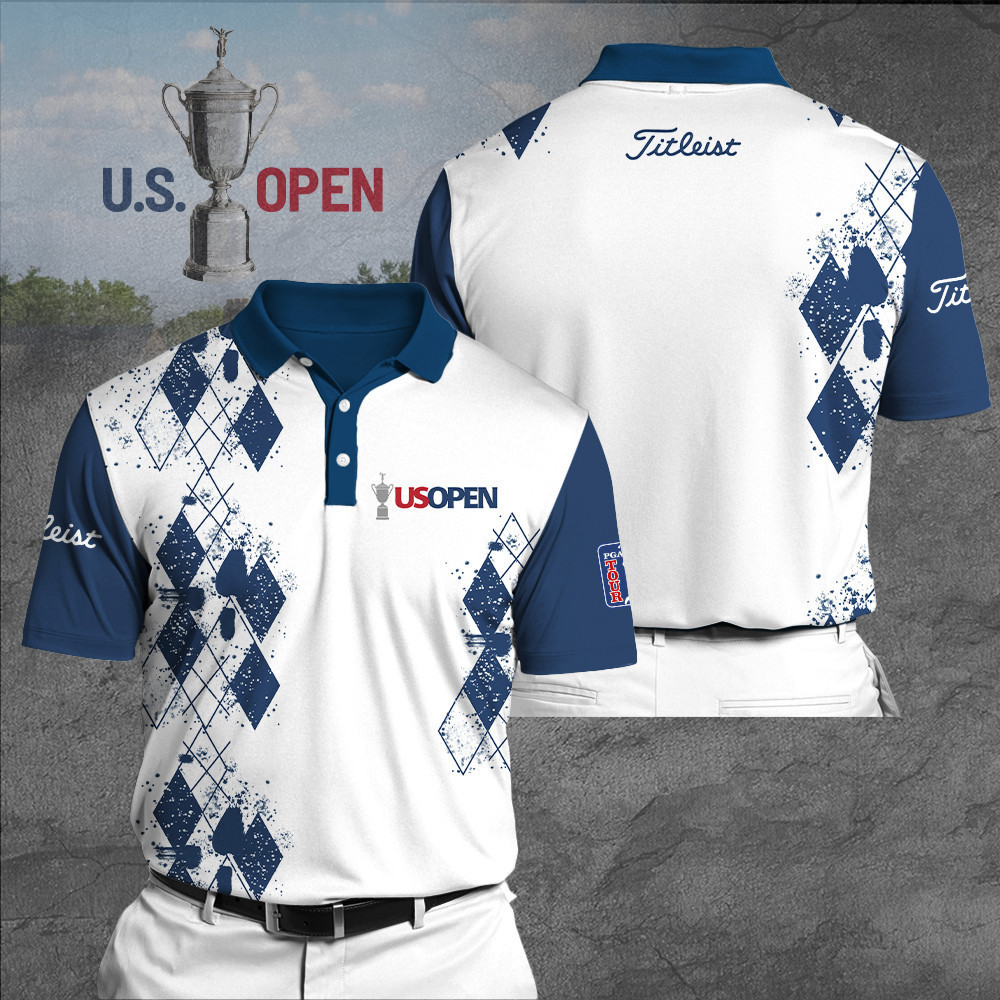 U.S Open Championship Titleist Polo Shirt Golf Shirt 3D PLS231 – Choose ...