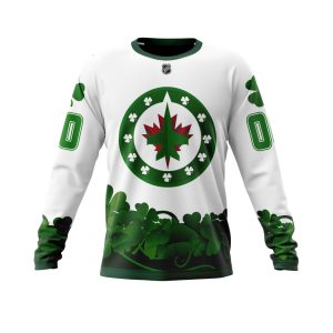 Personalized Winnipeg Jets Happy St.Patrick Days Unisex Sweatshirt SWS3830
