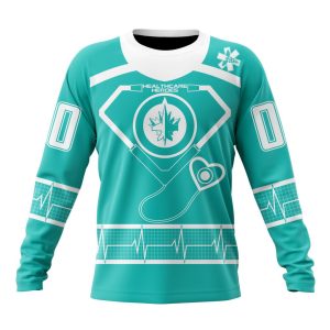 Personalized Winnipeg Jets Special Design Honoring Healthcare Heroes Unisex Sweatshirt SWS3832