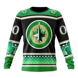 Personalized Winnipeg Jets Specialized Hockey Celebrate St Patrick's Day Unisex Sweatshirt SWS3833