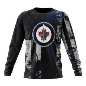 Personalized Winnipeg Jets Specialized Jersey For America Unisex Sweatshirt SWS3834