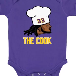 Baby Onesie Dalvin Cook Minnesota Vikings "The Cook" Creeper Romper