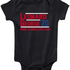 Baby Onesie Kawhi Leonard Paul George Clippers 2020 Creeper Romper