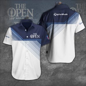 Taylormade The Open Championship Hawaiian Button Shirt Short Sleeve Shirt