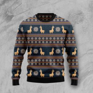 Amazing Llama Ugly Christmas Sweater
