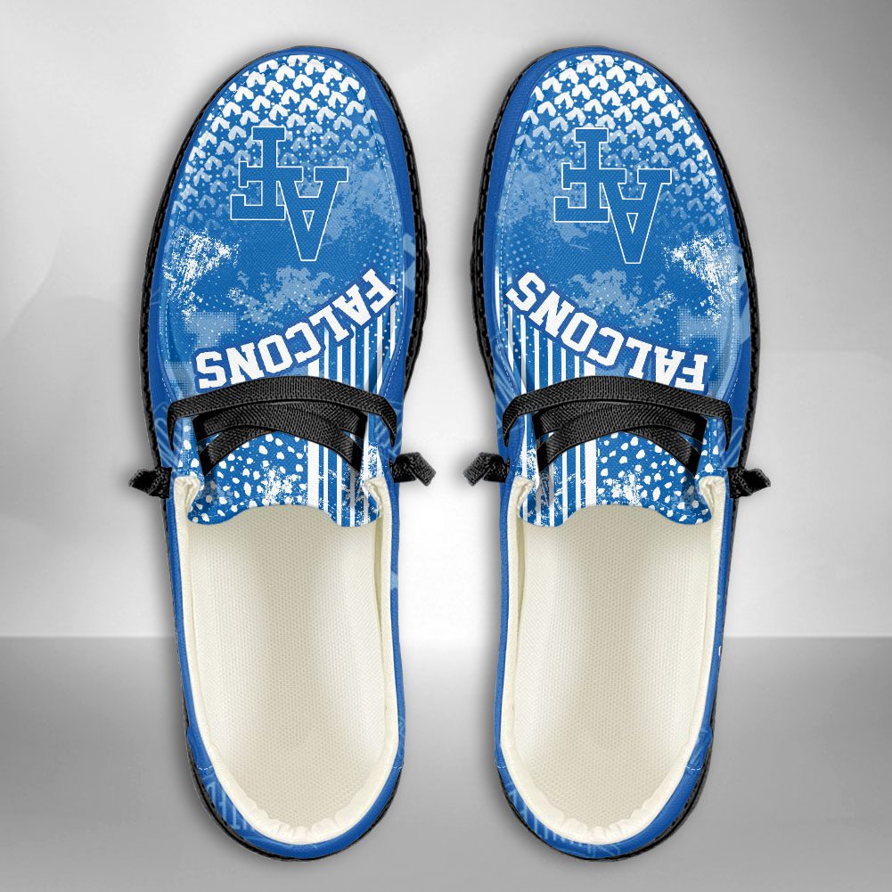NCAA Air Force Falcons Hey Dude Shoes Wally Lace Up Loafers Moccasin ...
